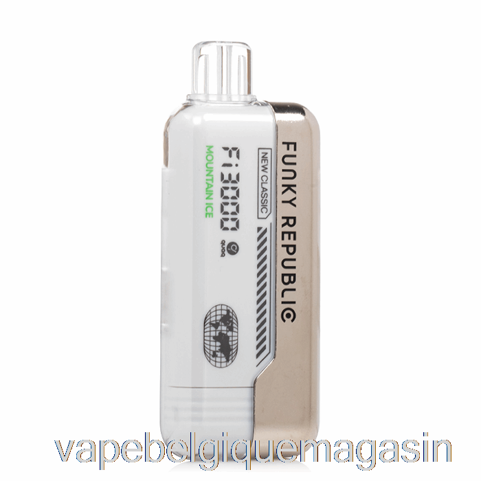 Vape Jetable Funky Republic Fi3000 Glace De Montagne Jetable